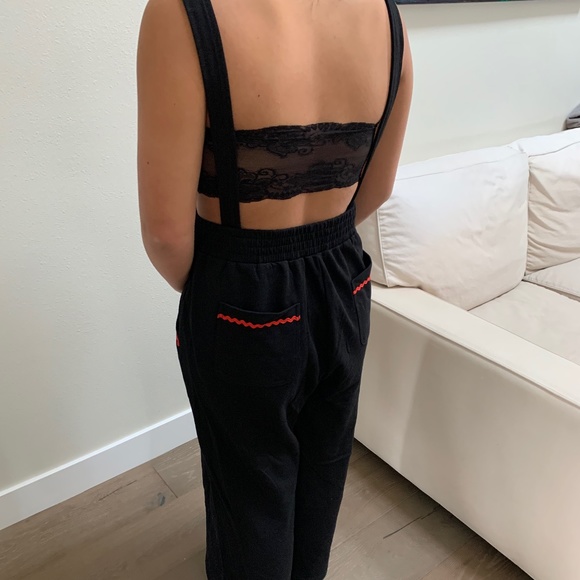 TeeBerry & Weave Apron Front Wide Leg Jumpsuit - Picture 10 of 16